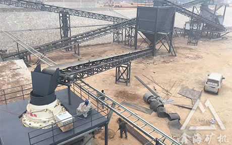 鋁礦石破碎生產(chǎn)線