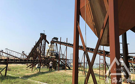 時(shí)產(chǎn)600噸的玄武巖生產(chǎn)線