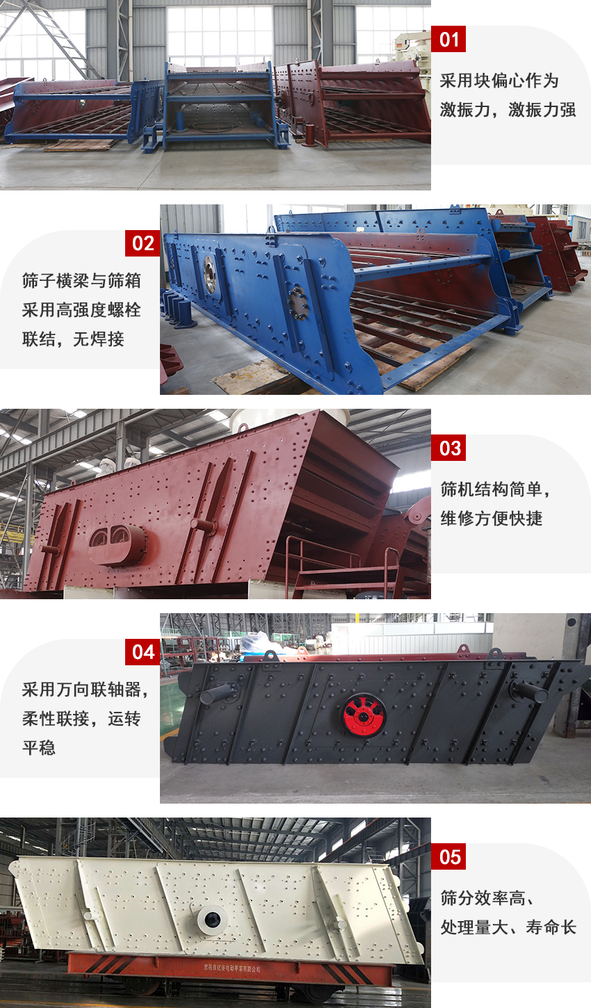 圓振動篩優(yōu)勢