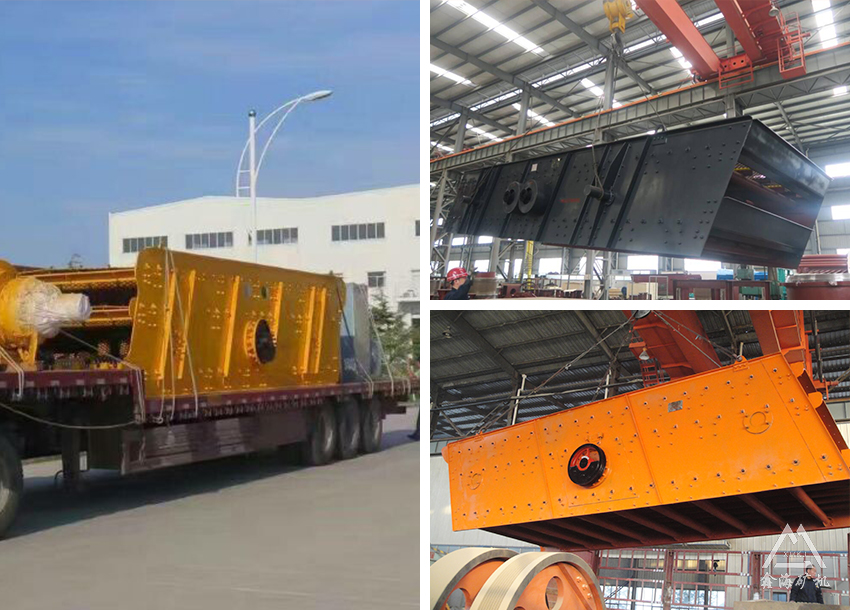 圓振動篩發(fā)貨現(xiàn)場