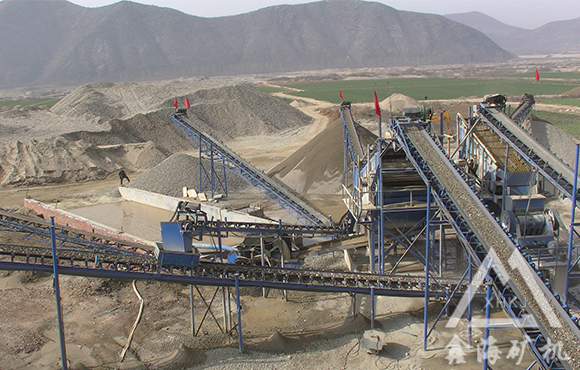 鵝卵石制砂生產(chǎn)線